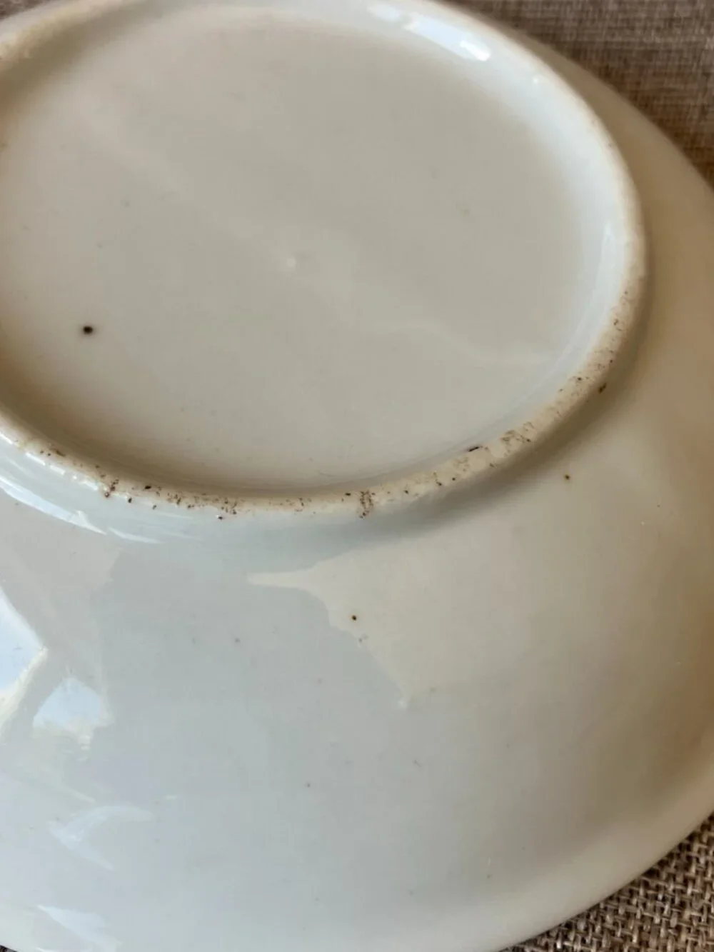 Vintage IDG Williams Sonoma Blue White Ceramic Cereal Bowls 5.75